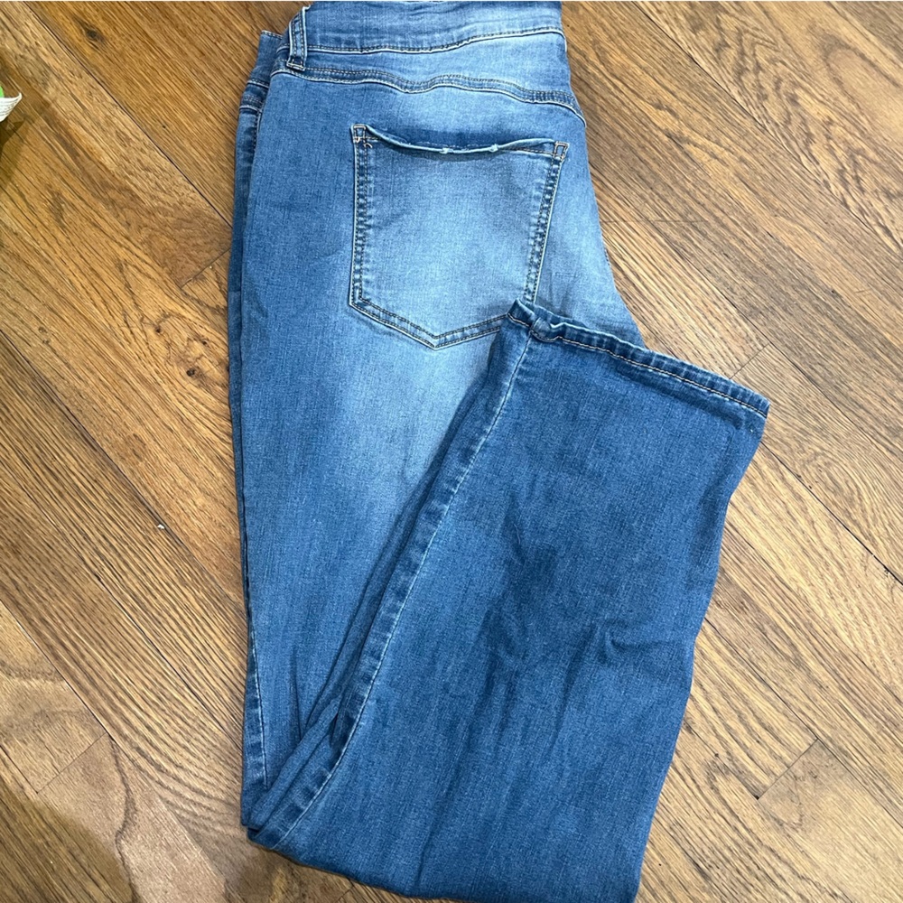 Women’s Terra and Sky Light Washed Jeans